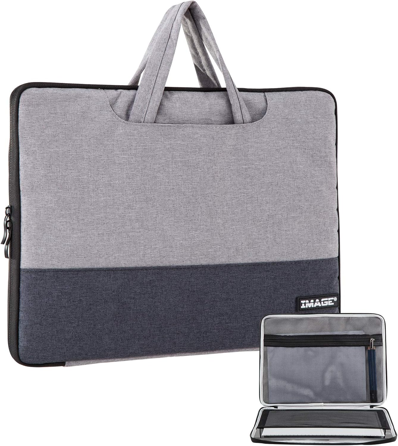 Case for Light Box, IMAGE Waterproof 14 Inch Bag Pouch Cover with Pockets Protective Sleeve Case for A4 Tracing Light Pad Light Box(Black)