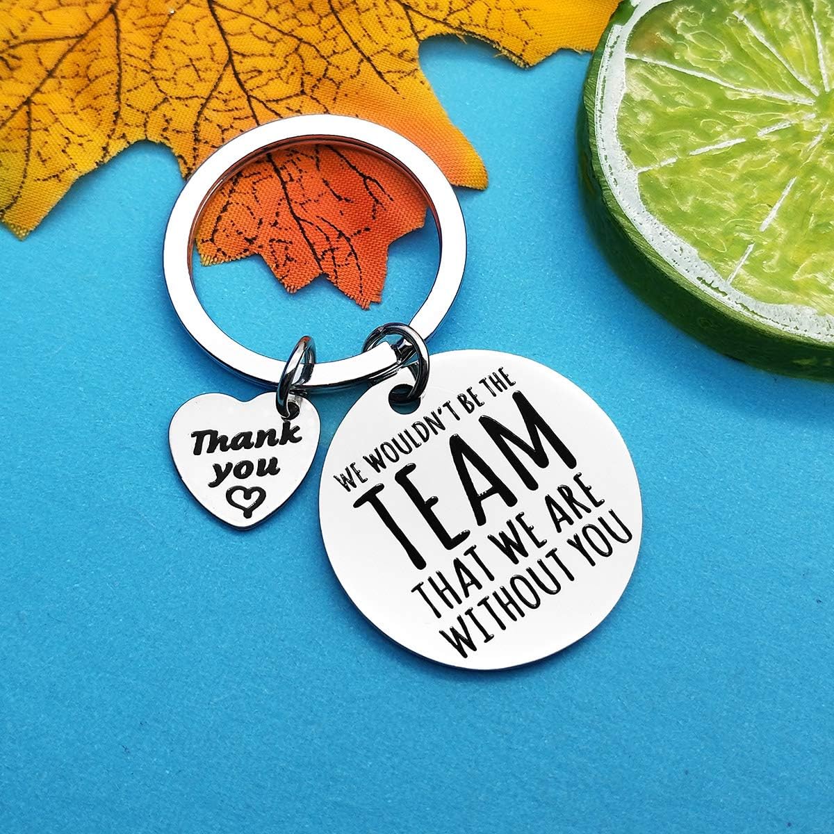 Boss Gifts Keyring Manager Gifts We Wouldn't be The Team That We are Without You Keyring Team Leader Gifts Christmas Birthday Retirement Farewell Gifts Thank You Gifts for Boss Manager Supervisor - Image 5