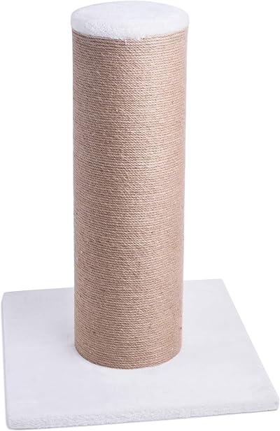 Petface Big Boy Cat Scratcher Post Cream 72 x 50 x 50 cm