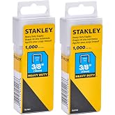 Stanley Sharpshooter Staples TRA706T 3/8 Inch Leg Length, 1000/Box, Pack of 2