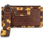 Wrangler Wristlet Wallets for Women Western Clutch Purse Rfid Wallet Womens
