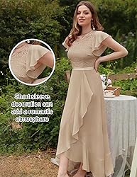 BeryLove Homecoming Dresses for Teens Wedding Guest