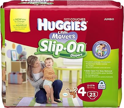 huggies little movers slip on diaper