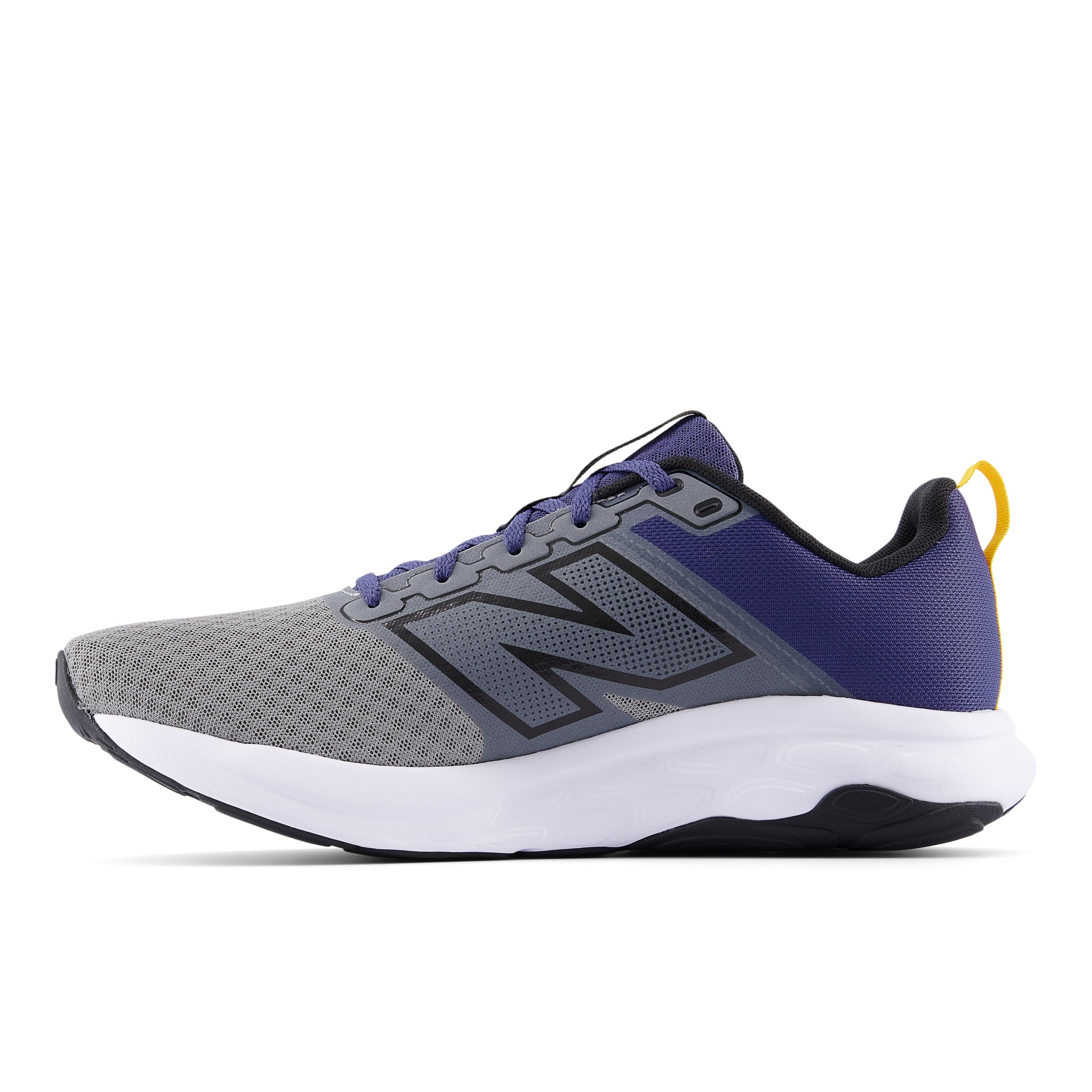 New Balance Men's 460 V4 Running Shoe, Slate Grey/Dream State/Black, 7 M Image