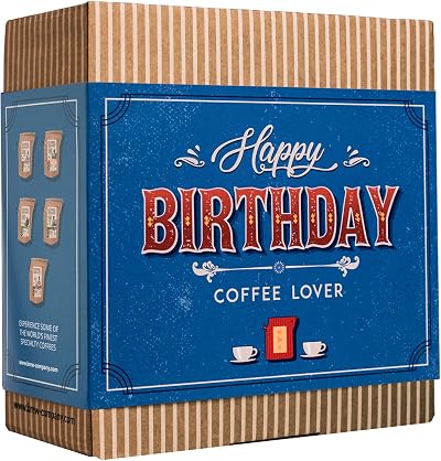 GROWER'S CUP Gourmet Birthday Coffee Gift Set – 7 Single Estate Coffees