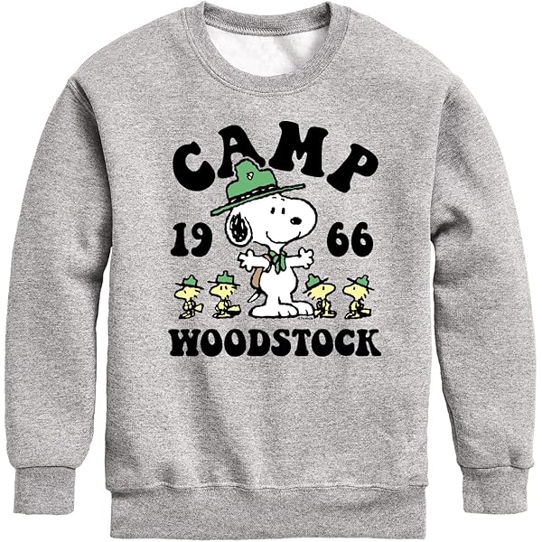 Amazon.com: HYBRID APPAREL - Peanuts - Snoopy Camping