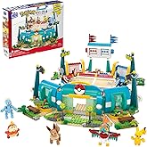 MEGA Pok&eacute;mon Building Toys Set Training Stadium with 1101 Pieces, 5 Poseable Characters and Battle Play, for Kids