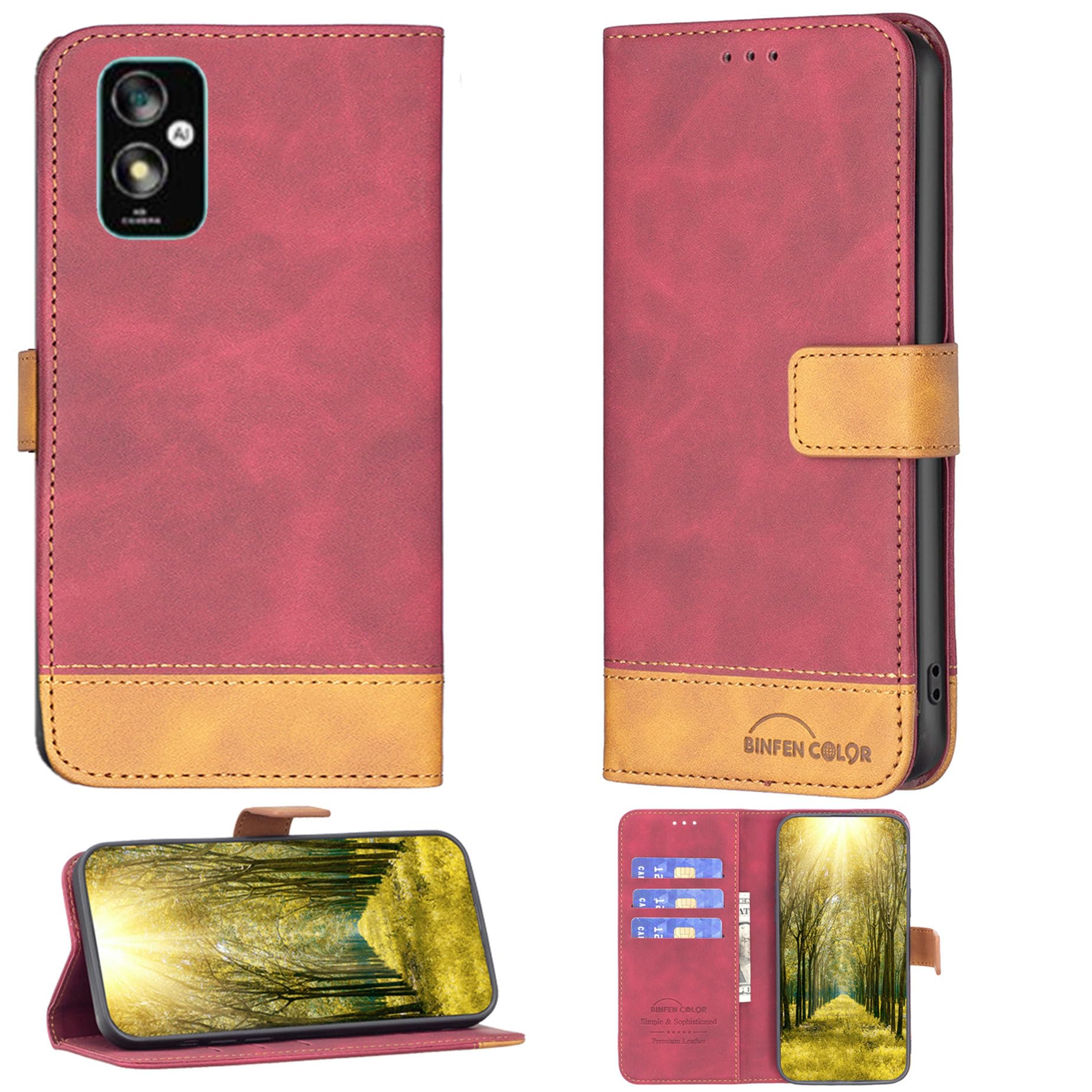 jioeuinly Case for Itel A24 2023 Case Compatible