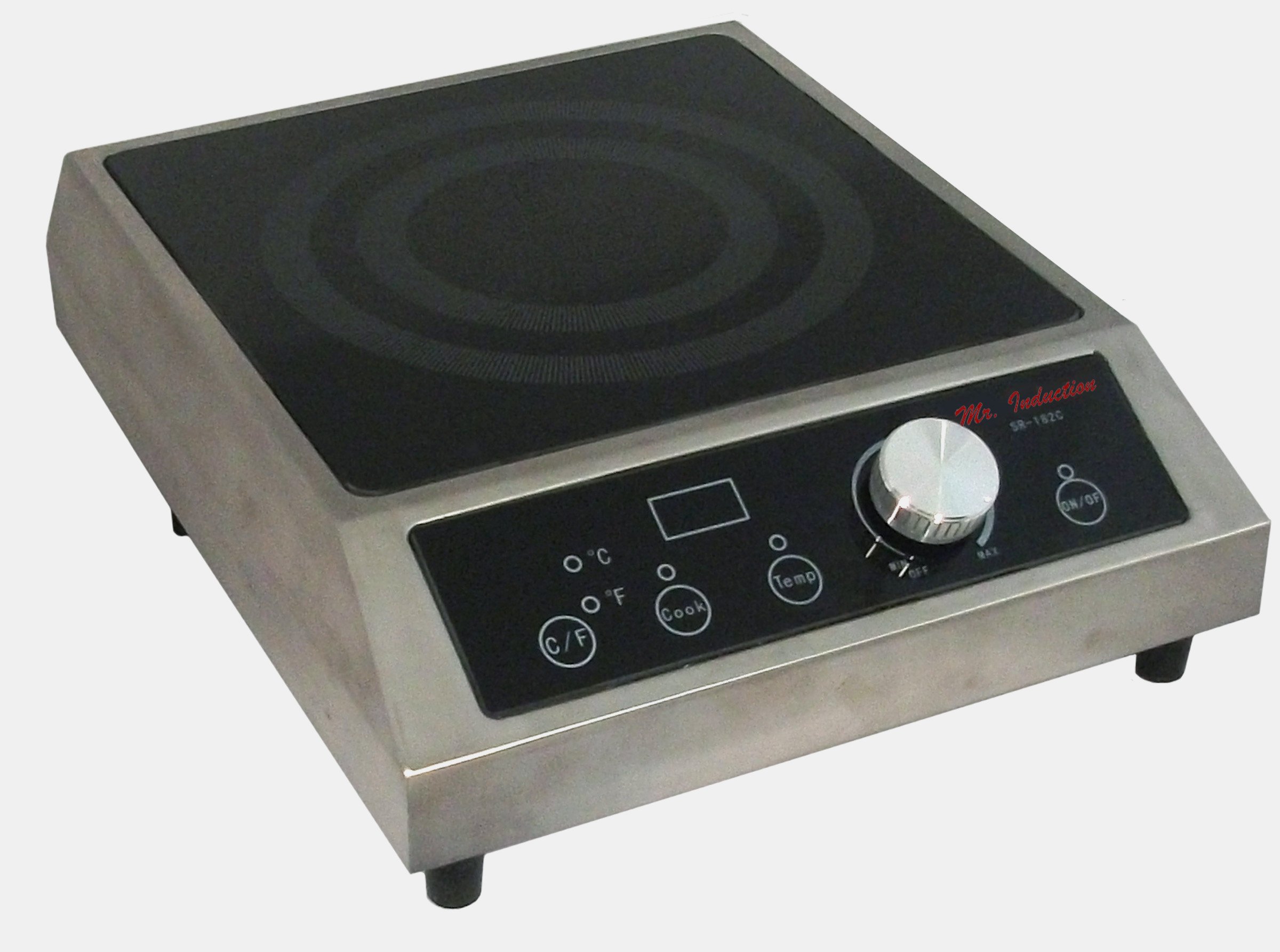 Mr. Induction SR182C 1800W Commercial Induction (Countertop), 12.6 x