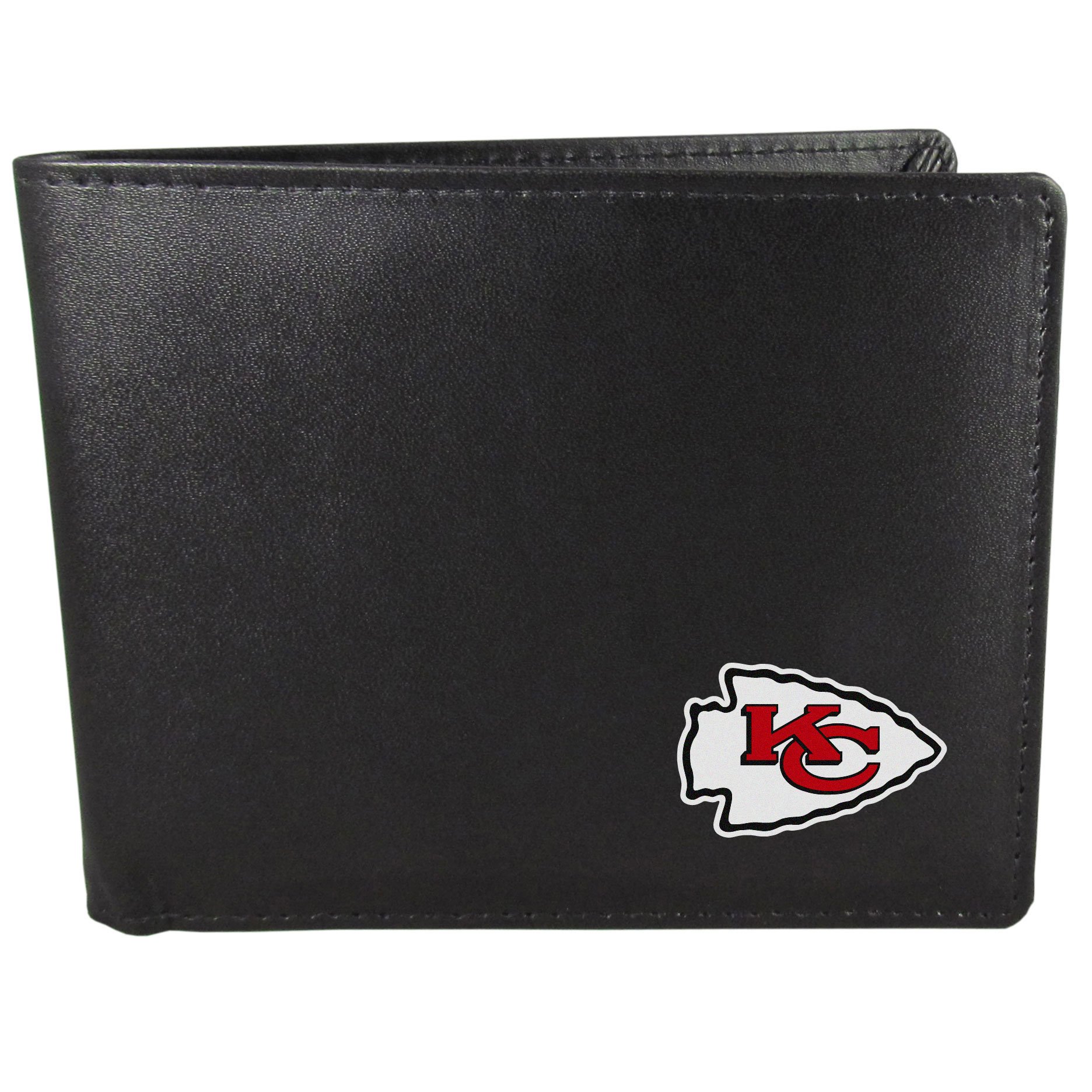 Siskiyou Sports NFL Mens Kansas City Chiefs Bi-fold Wallet One Size Black