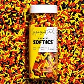 Harvest Softies, Natural Halloween Sprinkles by Supernatural, Made in USA, Dye-Free, Soy Free, Gluten Free, Vegan, 3oz