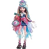 Monster High Monster Fest Doll, Lagoona Blue with Glam Outfit & Festival Themed Accessories like Snacks, Band Poster, Stateme