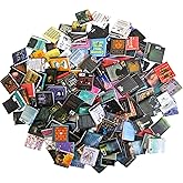 LUFEEMGA 200 PCS Miniature Books for Decoration and Crafting, Realistic Style, Foam Material, Book Theme, MINIATURE_TOY_FURNI