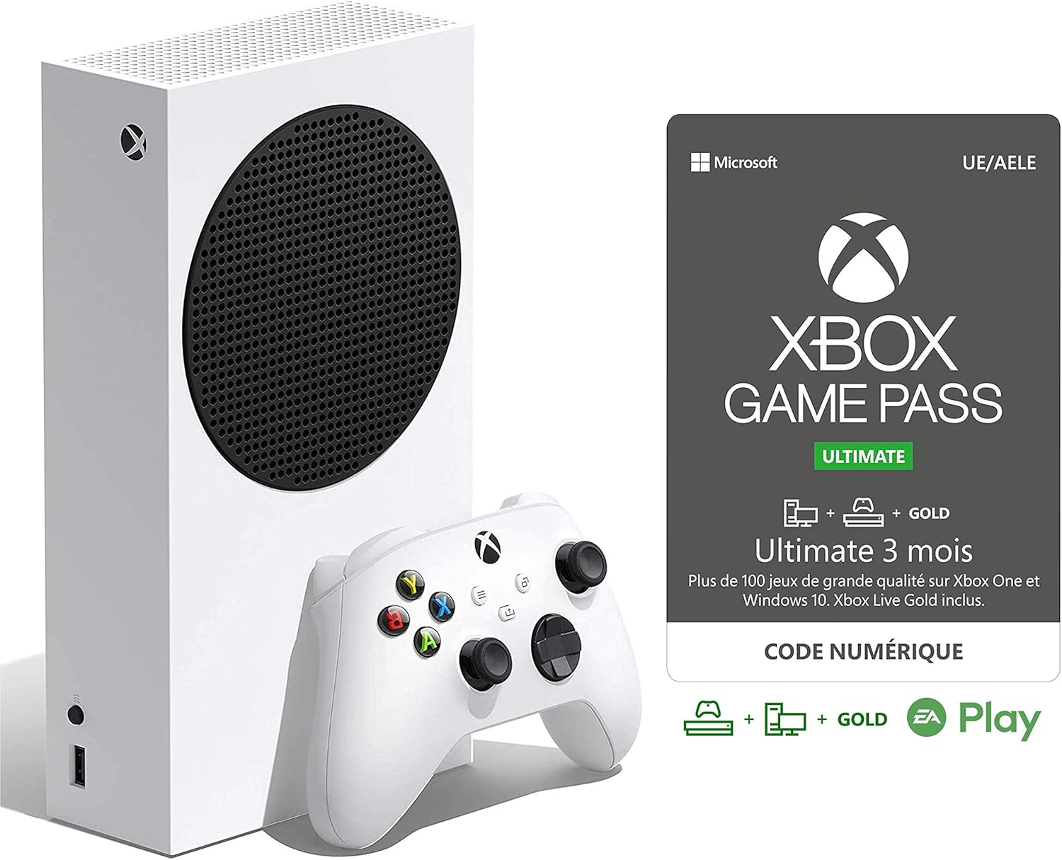 Xbox Series S + Game Pass Ultimate (3 Mois Abonnement): Amazon.fr: Jeux ...