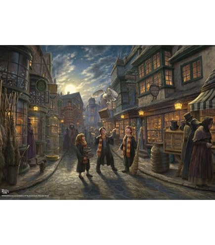 Amazon.com: Harry Potter Seventh Year 500 Piece Jigsaw Puzzle for