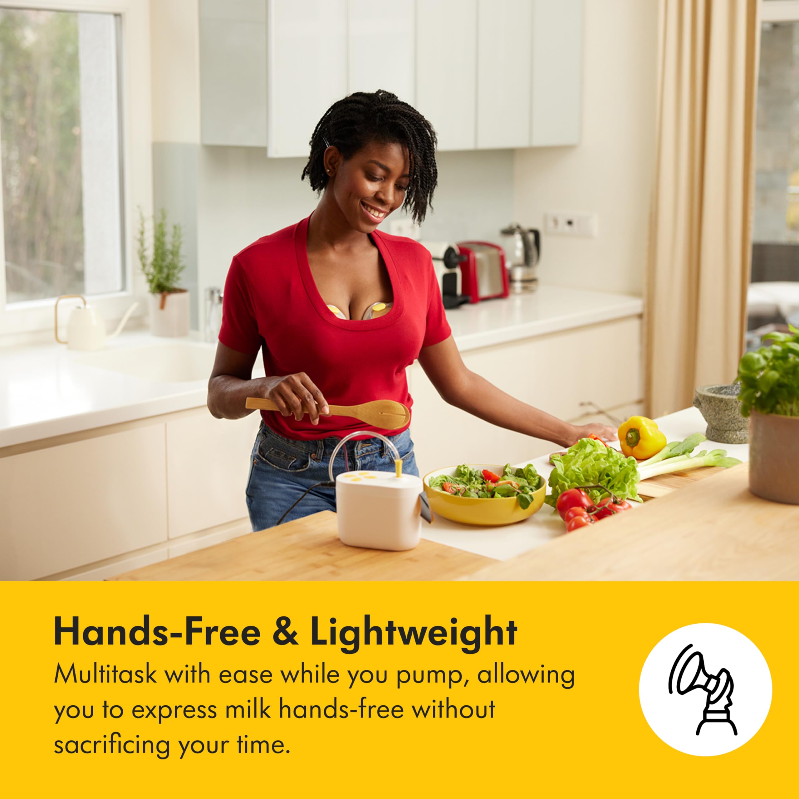 Medela Pump in Style Double Electric Breast Pump with Wearable in-Bra Collection Cups (1st Gen), Hospital-Grade Performance, Dishwasher-Safe, Includes Power Adapter & Battery Pack