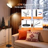 LUCKEA LED Uplighter Floor Lamp 2700K-6500K Remote Touch 42W view 4