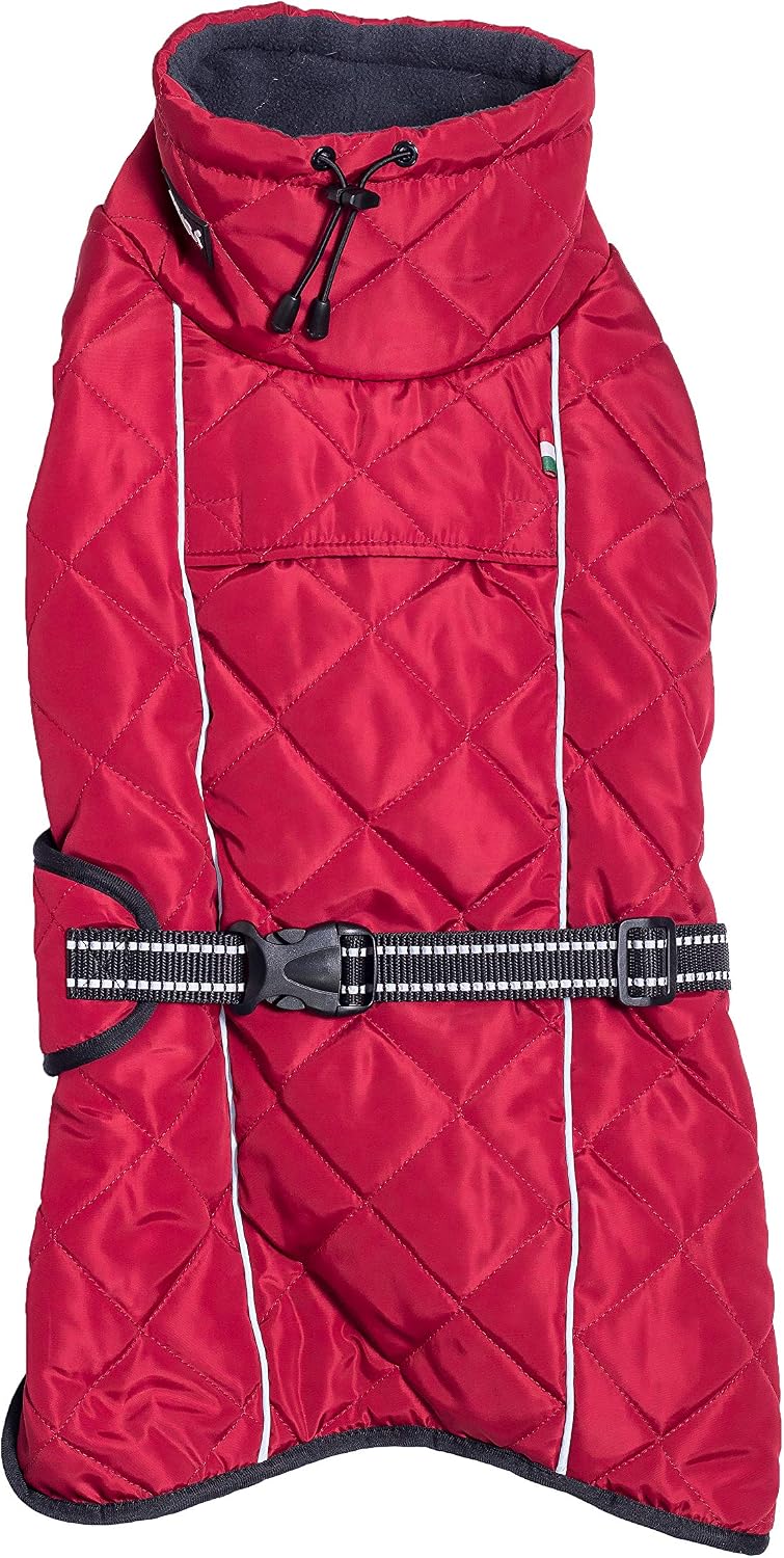 CHIARA Nelson Winter Coat for Dogs Large, Red - Image 3