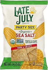 Late July Sea Salt Organic Tortilla Chips, 14.75 Oz Bag