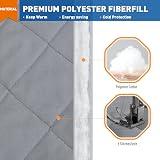 MAGZO Magnetic Thermal Door Curtain 90x200cm Insulated Heavy Windproof view 4