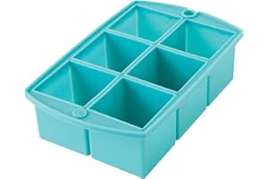 Tulz 37096 Mega Ice Block Tray, Silicone, Teal