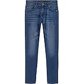 Tommy Hilfiger Boys' 5-Pocket Stretch Skinny Fit Denim Jean, Zipper Closure, Portola, 12