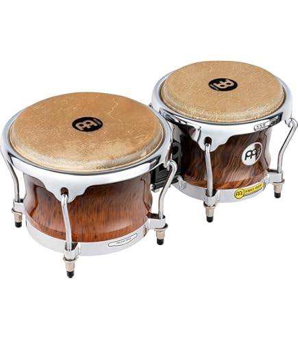 LP M201 LP Matador Wood Bongos - Dark Brown/Chrome : Amazon.ca