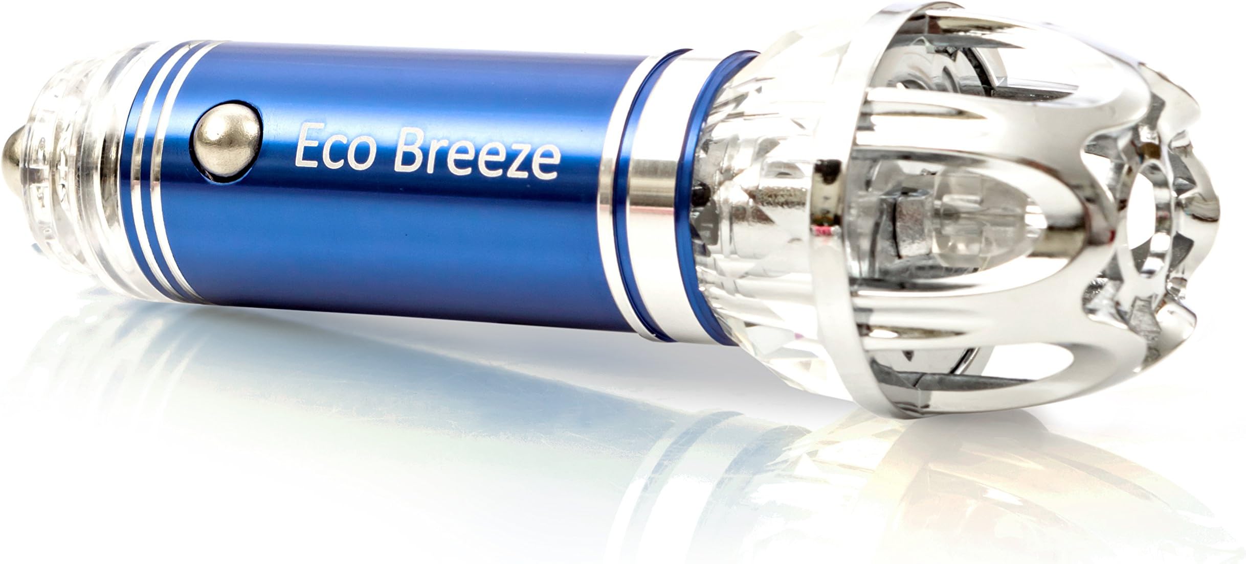 Car Air Purifier, Ionizer, Air cleaner, Ionic air purifier, Car Air Freshener and Odor Eliminator | Removers Cigarettes Smoke, Bad Smell and Odors, Kill Harmful Viruses & Bacteria (Blue)