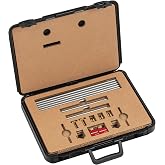 Woodpeckers Cabinetmaker Modular Bar Gauge System, Precision 4-in-1 Inside + Outside Measuring Tool and Expandable Extension Bars, Comes in Molded Case, USA-Made MBGTS-WP-24