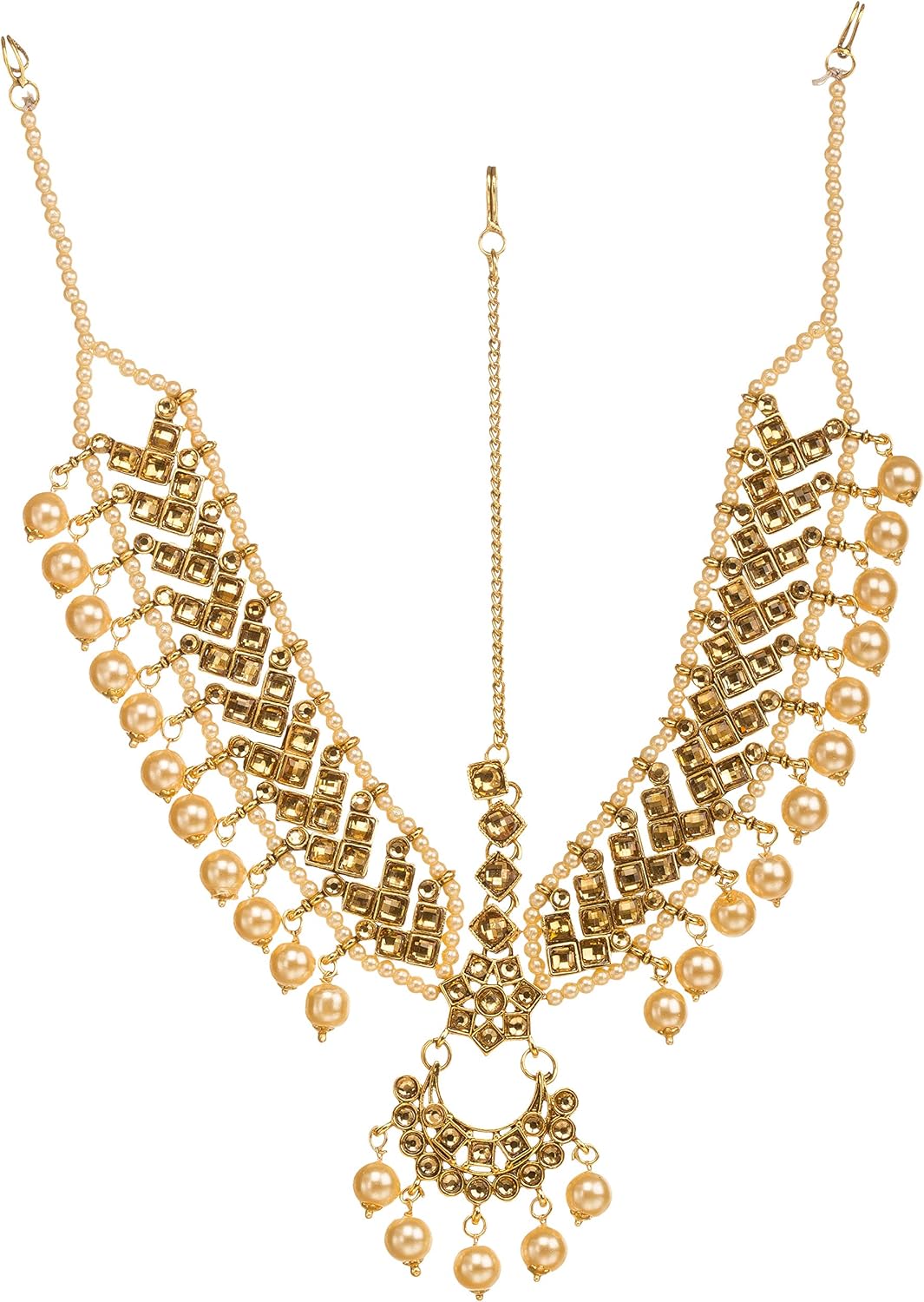 Amazon Com Bindhani Indian Bollywood Style Wedding Gold Plated