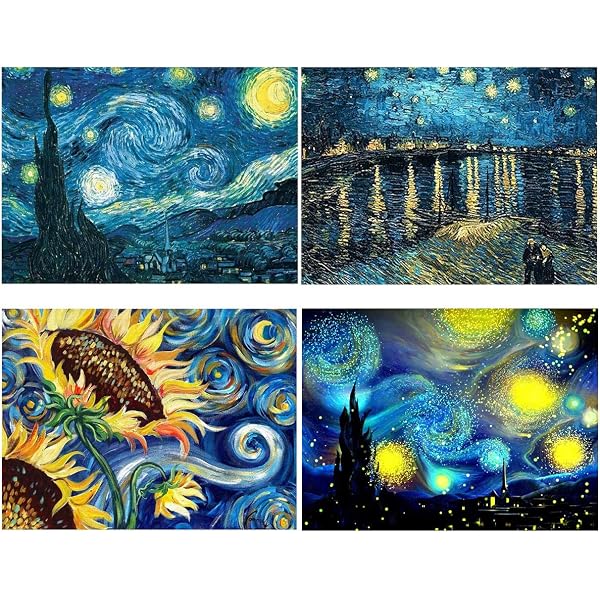 Amazon.com: Diamond Painting Kits Van Gogh for Adults,Diamond Art Kits Full  Drill Canvas Art Picture for Home Wall Decor（Starry Night）