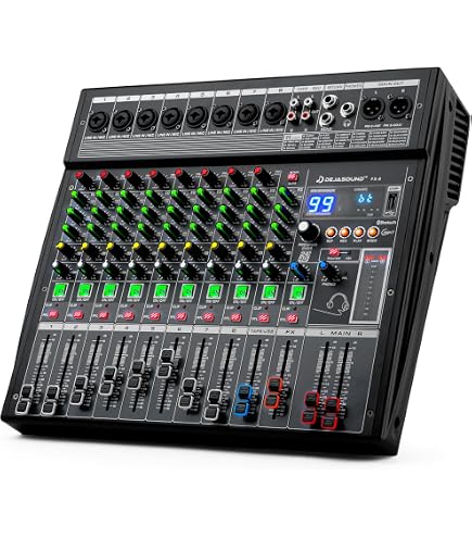Amazon.com: Alesis Multimix 8 USB FX 2.0 Mezclador de 8 canales