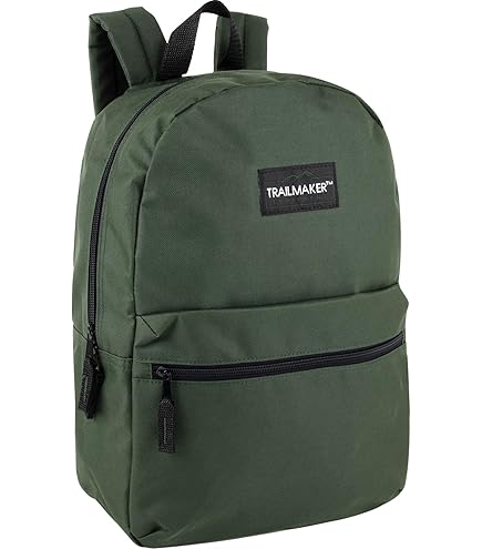 Amazon.com | BAZIC Products 1034 Basic Backpack, Lime Green, 16