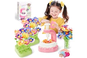 Flower Making Arts and Crafts for Girls 3-5 4-6 4-8 8-12 6-8 4-10 Years Old, Girls Toy for Ages 4 5 6 7 8,9, Toddler Girl Bir