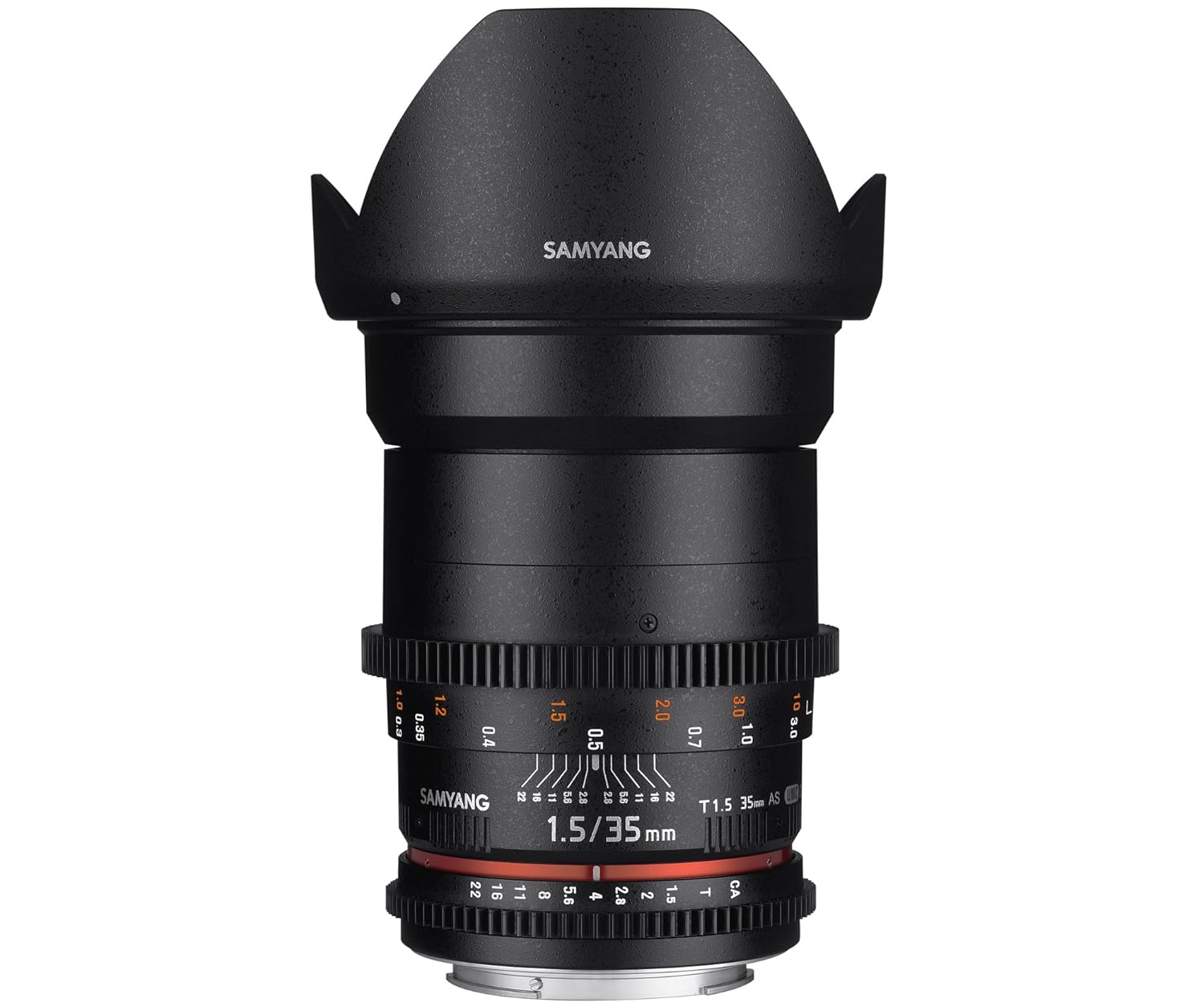 Samyang 35 mm T1.5 VDSLR Manual Focus Video Lens for: Amazon.co.uk: Camera  & Photo