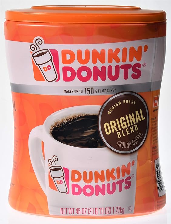 Dunkin' Donuts Original Ground Coffee, 45 oz