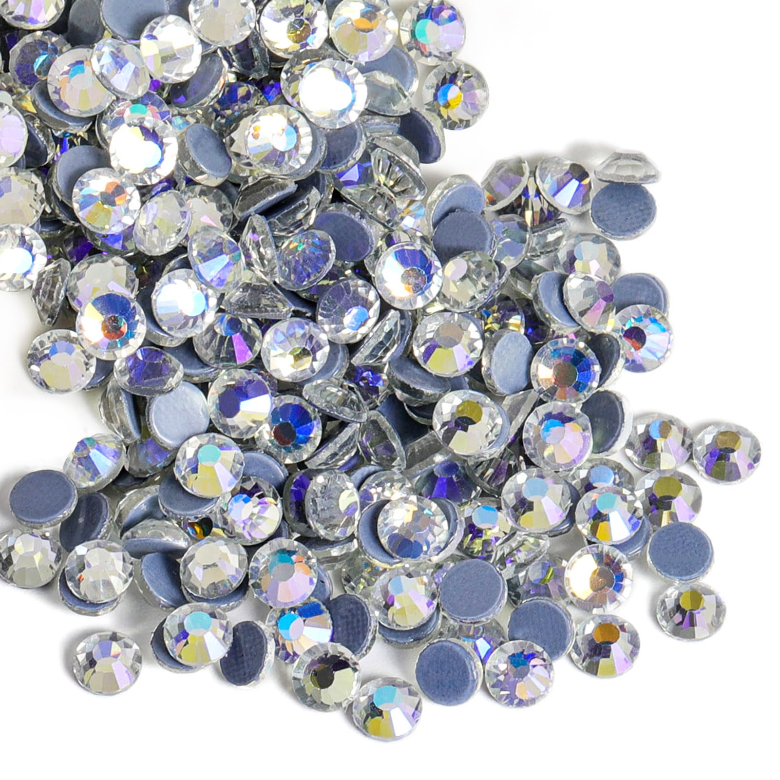 Beadsland Hotfix Rhinestones, 2880pcs Flatback Crystal Rhinestones for Crafts Clothes DIY Decorations, Starry Sky, SS6, 1.9-2.1mm — image 1