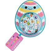 Vango BIZYBOO - Blue Easter Egg Seek &amp; Find Plush Travel Toy for Kids 2+ | 25+ hidden objects, handheld scavenger hunt, matching picture &amp; word card, toddler busy bag sorting, non-candy basket filler
