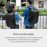 Dell EcoLoop Pro Backpack 17 Inch Padded Back Luggage Pass Through Black view 8