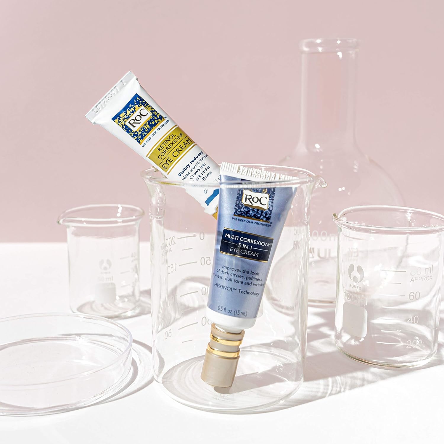 RoC Multi Correxion 5 in 1 Eye Cream, Anti-Aging Treatment with Hexyl-R Complex, 0.5 Ounce: Beauty