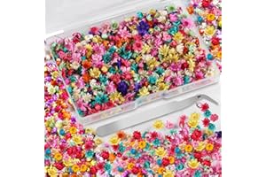 MUZHUPGUZ Mini Dried Flowers for Resin,520 Pcs Small Dried Flowers for Crafts Resin Nails, Bulk Tiny Dried Pressed Flowers for Crafts DIY Epoxy Resin Accessories Jewelry Earrings Soap Making Candles Making