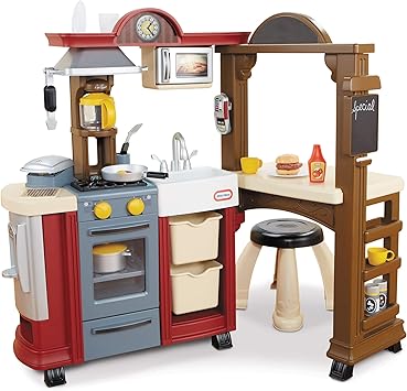 little tikes wooden play kitchen