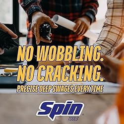 SPIN S1038 Swaging Tool, 3/8-Inch, Individual Hex