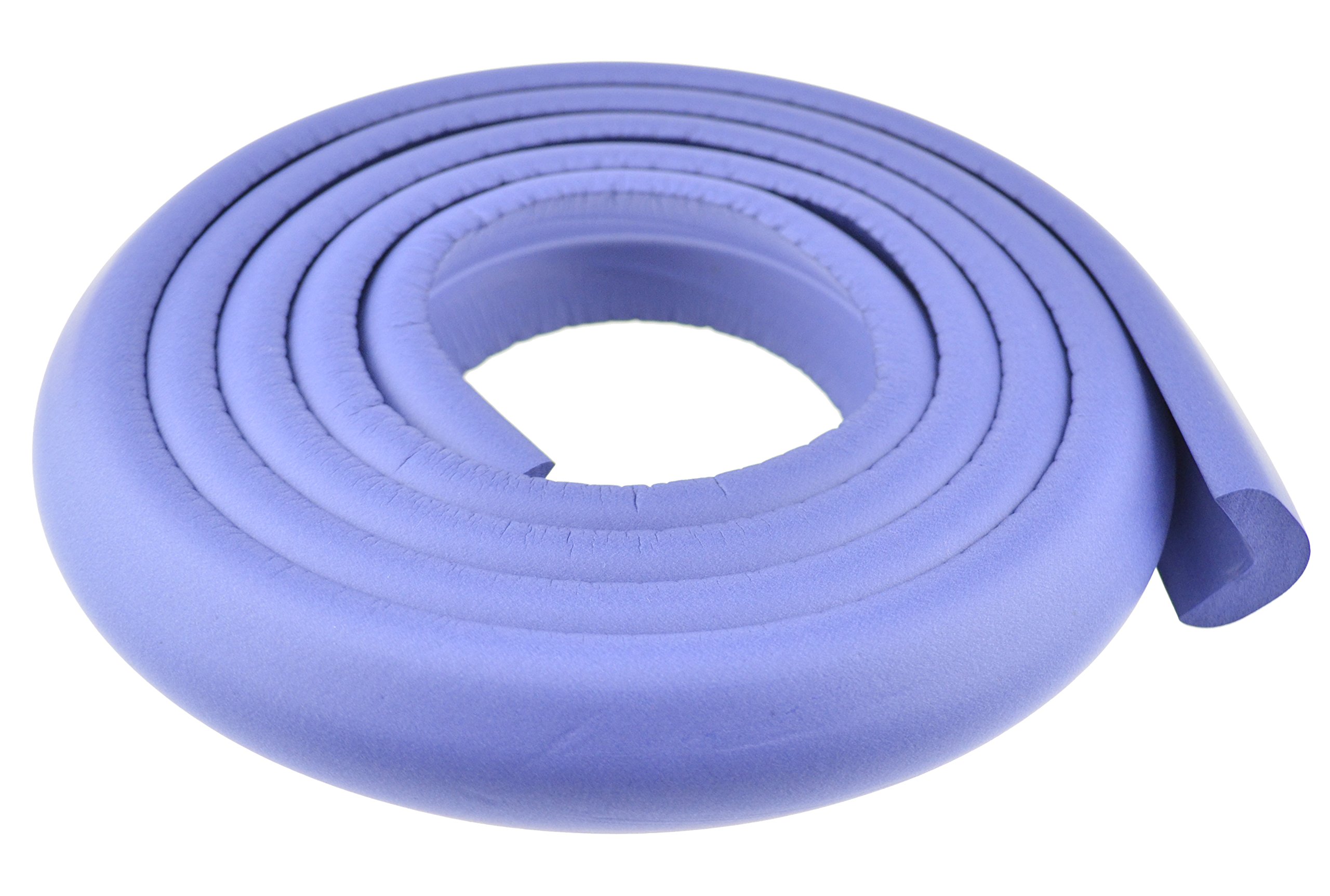 FiveSeasonStuff All Season Premium Foam Cushion Table Edge and Corner Guards / Edge Protectors / Edge Cushion / Edge Guards / Baby Proofing Child Proofing (Standard L-Profile Edge Protector Purple 1pc 2Metre (T:5-8mm))
