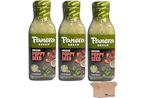 Tribeca Curations | Poppy Seed Salad Dressing by Panera | 12 Ounce | Pack of 3