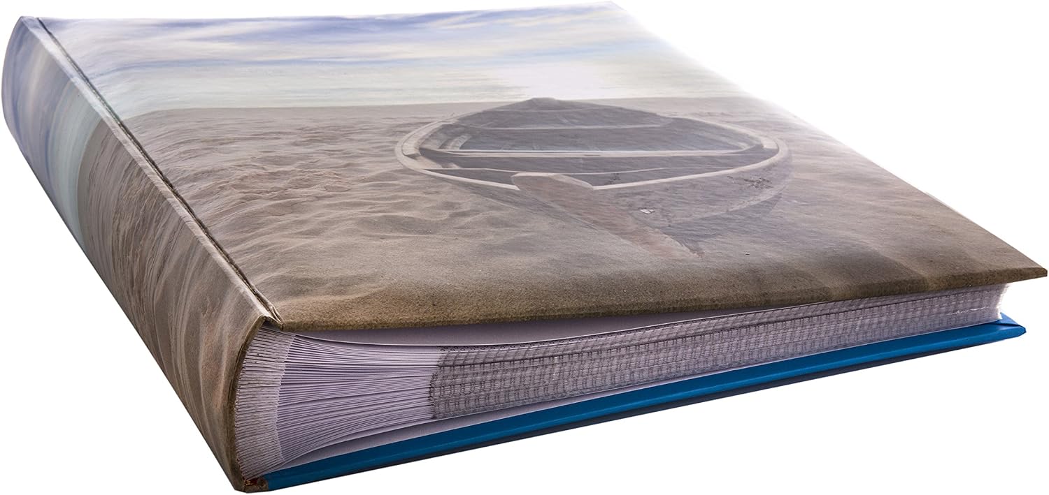 Kenro Holiday Series Memo Photo Album, Boat Design, for 200 Photos 6x4/10x15cm with Slip-In Pages - Image 3