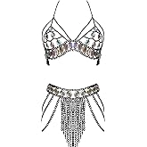 Connie Cloris Women's Sexy Suit Body Chain