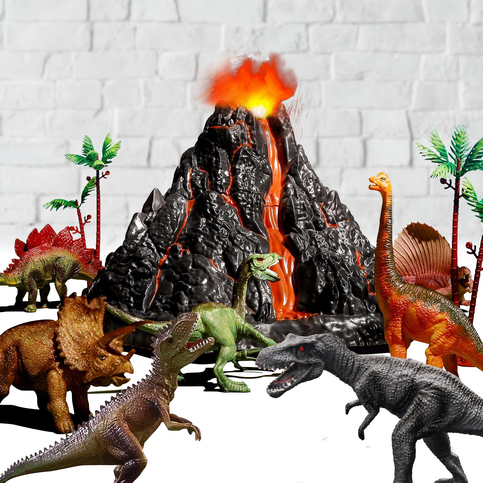 thumbnail image 2 of HopeRock Remote Control Dinosaur Toys Car For Boys Kids Ages 3 4 5 6 7 8 Years, 2.4ghz RC Dinosaur Truck For Toddlers, Electronic Rc Car With Light 2 of 12