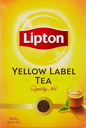 Lipton Yellow Label Leaf Carton, 250g