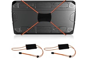 ROETELO 2 Pack Fish Finder Cover Straps – Adjustable Bungee Graph Cover Secure Strap for Travel, Keeps Fishing Graph Screen Covers in Place, Fits Up to 18"